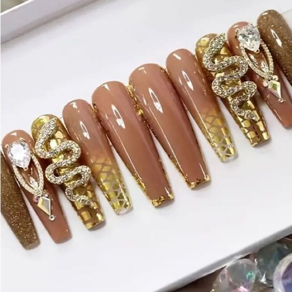 24pcs Luxury Press-on nails - Picture 7 of 11